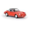BREKINA AUTOMODELLE HO 1968-73 Porsche 911 Targa - Red -Walthers shop 1968 1973 porsche 911 targa assembled 175 16262 big