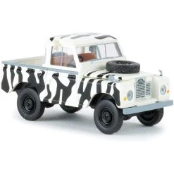 BREKINA AUTOMODELLE HO 1968 Land Rover 88 Safari Stripes