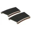 SCENECRAFT OO Two Curved Platforms Radius 2 -Walthers shop 44 0007