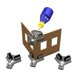 PROSES Hold & Glue! Right Angle Holders Fo Kit Buildings (2)