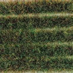 PECO Water Meadow Grass Tuft Strips 10mm High Self Adhesive