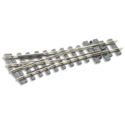 PECO OO9/HOe Streamline Y Turnout Medium Radius Electrofrog Code 80