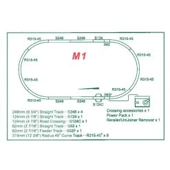 KATO N Unitrack Master Set M1 Basic Oval Track Set With Pow -Walthers shop 87dfe0bb316a133fe6197b4ce90a44979a57d78a 52716.1567415396