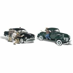 WOODLAND SCENICS HO Scale Getaway Gangsters