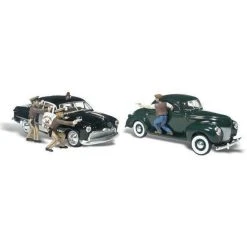 WOODLAND SCENICS HO Scale Getaway Gangsters -Walthers shop AS5540 f 1 e4b437ef feb0 4504 854d c9b445474991