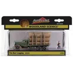 WOODLAND SCENICS HO Scale Tim Burr Logging -Walthers shop AS5553 f p