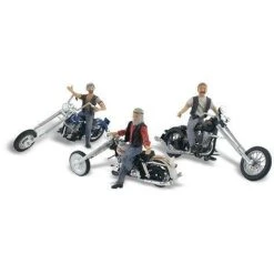 WOODLAND SCENICS HO Scale Bad Boy Bikers -Walthers shop AS5554 f 1 f9d9202f 9a17 4e79 ab02 246ecae35fff
