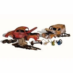 WOODLAND SCENICS HO Scale Junk Cars