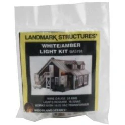 WOODLAND SCENICS White/Amber Light Kit