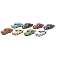 SCHUCO 1/87 Mercedes Benz 8pc Set