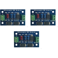 DCC CONCEPTS Pack Of 3 ABC Slow Or Stop Modules