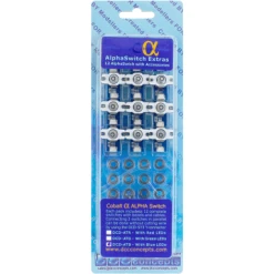 DCC CONCEPTS Cobalt AlphaSwitch Add-On Pack – Blue (12 Pack) -Walthers shop DCD ATB packaged w 600x400 1