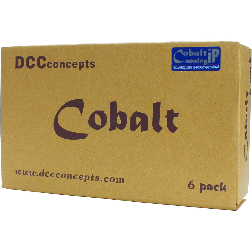 DCC CONCEPTS Cobalt IP Analog (6 Pack) 3 DCC CONCEPTS Cobalt IP Analog (6 Pack)