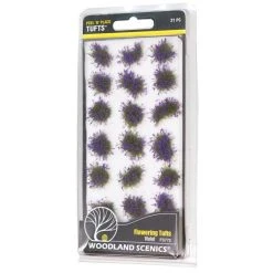 WOODLAND SCENICS Violet Flowering Tufts