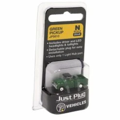 WOODLAND SCENICS N Green Pickup -Walthers shop JP5610 f pkg