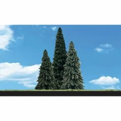 WOODLAND SCENICS 6"-7" Classic Forever Green (3/Pk) 5 WOODLAND SCENICS 6"-7" Classic Forever Green (3/Pk) -Walthers shop RMWC FG f 1