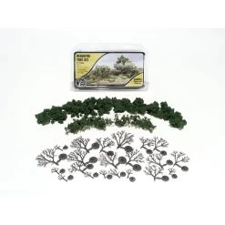 WOODLAND SCENICS 3/4" To 3" Medium Green Realistic Tree Kit 5 WOODLAND SCENICS 3/4" To 3" Medium Green Realistic Tree Kit -Walthers shop RTKIT MG f 2