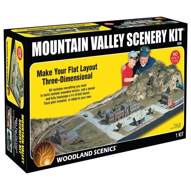 WOODLAND SCENICS Mountain Valley Scenery Kit 3 WOODLAND SCENICS Mountain Valley Scenery Kit
