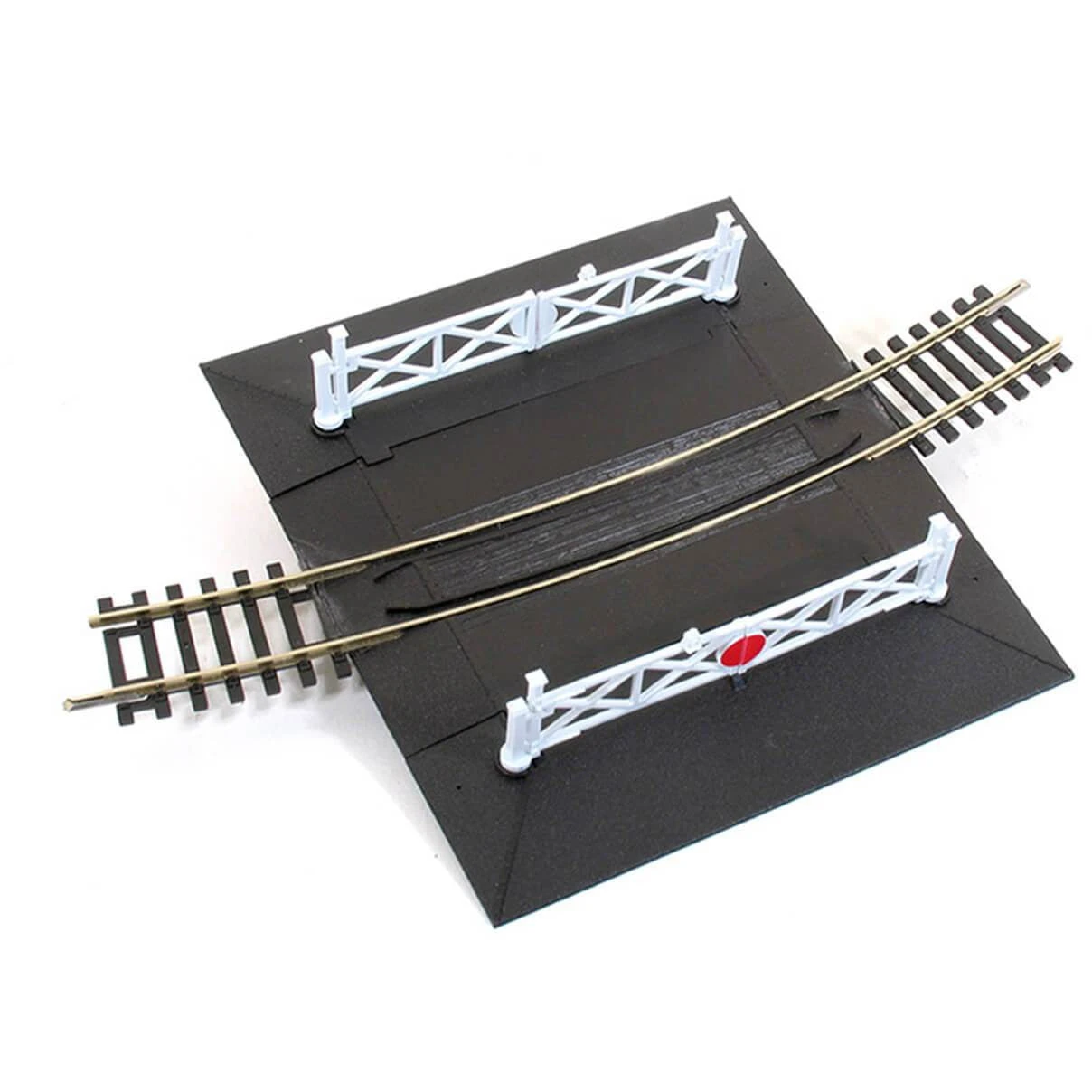 PECO OO/HO Setrack Curved Level Crossing 4th Radius Code 100 4 PECO OO/HO Setrack Curved Level Crossing 4th Radius Code 100 - Image 2