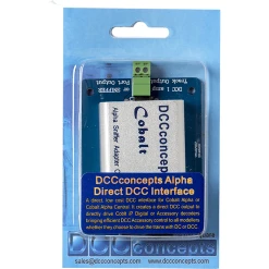 DCC CONCEPTS Cobalt Alpha DCC Power Bus Driver And Sniffer Adapter -Walthers shop Sniffer in Package 1