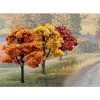 WOODLAND SCENICS 3"-5" Ready Made Fall Colours Deciduous Va -Walthers shop TR1577 f 1