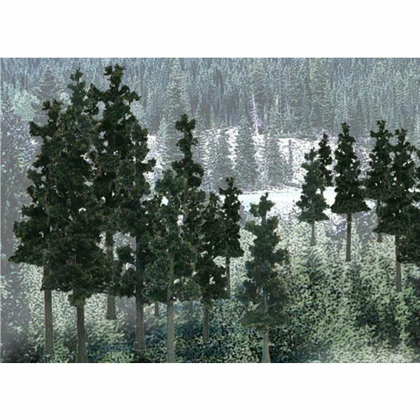 WOODLAND SCENICS 2"-4" Ready Made Pine Value Pack (33/Pk) 3 WOODLAND SCENICS 2"-4" Ready Made Pine Value Pack (33/Pk)