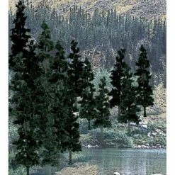 WOODLAND SCENICS 4"-6" Ready Made Pine Value Pack (24/Pk)