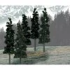 WOODLAND SCENICS 6" - 8" Ready Made Pine Value Pack (12/Pk) -Walthers shop TR1582 f 1