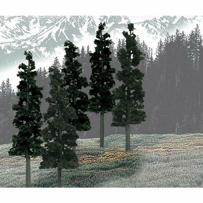 WOODLAND SCENICS 6" - 8" Ready Made Pine Value Pack (12/Pk) 3 WOODLAND SCENICS 6" - 8" Ready Made Pine Value Pack (12/Pk)