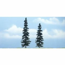 WOODLAND SCENICS 4"-5" Premium Spruce (2/Pk)