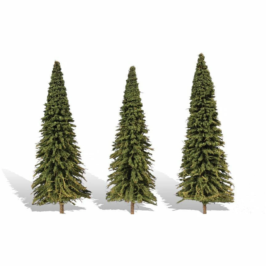 WOODLAND SCENICS 6"-7" Classic Forever Green (3/Pk) 3 WOODLAND SCENICS 6"-7" Classic Forever Green (3/Pk)