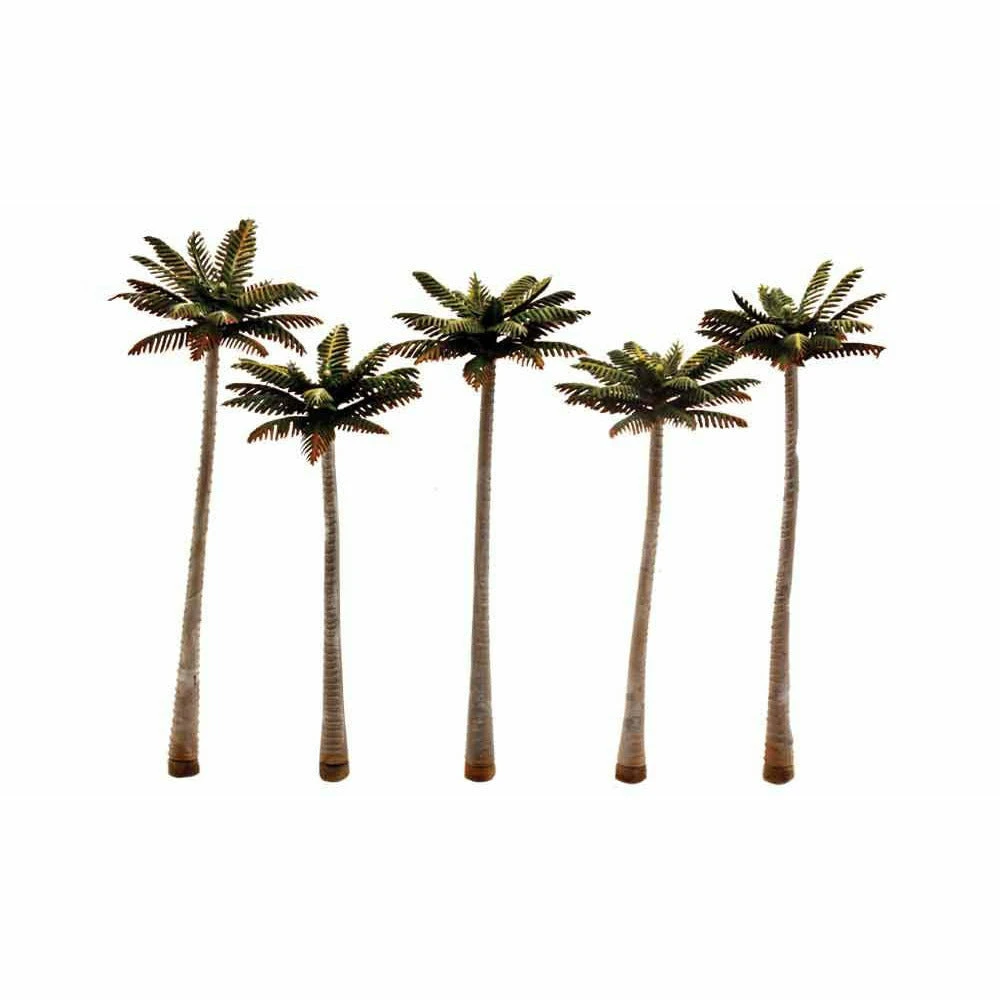 WOODLAND SCENICS 4"- 5" Classic Large Palm Trees (5/Pk) 3 WOODLAND SCENICS 4"- 5" Classic Large Palm Trees (5/Pk)