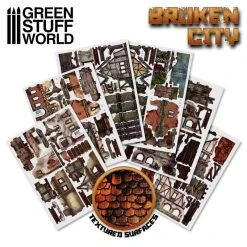GREEN STUFF WORLD Broken City - Terrain Set -Walthers shop broken city terrain set f41b0be7 6911 4834 afba bba759633dba