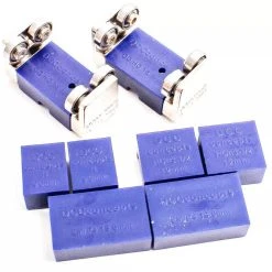 DCC CONCEPTS Rolling Road Spares 2 Axle Set (multi-gauge)