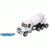 WALTHERS HO Scale International 7600 3-Axle Cement Mixer Tr -Walthers shop internationalr 7600 3 axle cement mixer assembled 949 11678