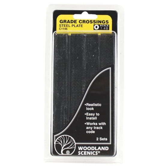 WOODLAND SCENICS O Steel Plate Grade Crossing 3 WOODLAND SCENICS O Steel Plate Grade Crossing