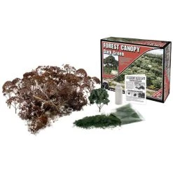 WOODLAND SCENICS Dark Green Forest Canopy